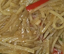 酸辣土豆丝的做法