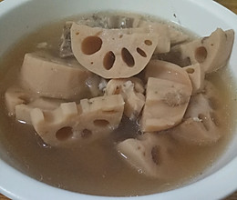 莲藕大骨汤的做法