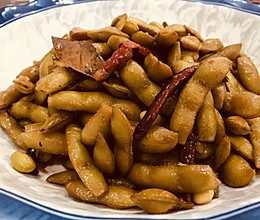 机智卤毛豆的做法