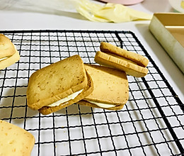芝士夹心椰蓉饼干的做法