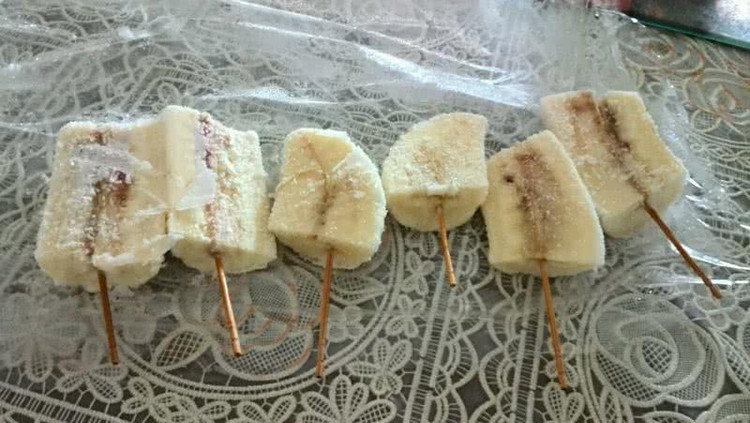 香蕉冰糕的做法