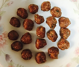 蒸牛肉丸子的做法
