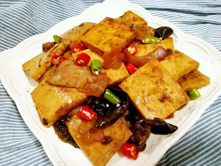 干锅千叶豆腐的做法