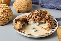 黑糖珍珠奶茶爆浆泡芙的做法