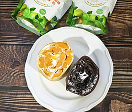 芒果毛巾卷&奥利奥可可毛巾卷的做法