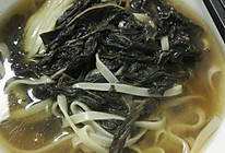 芝麻叶面条的做法