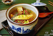 #春季减肥，边吃边瘦#梅肉骨炖春笋的做法