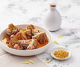 一蟹双吃：金桂花雕熟醉蟹的做法