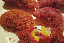 紫芋香芒流心包的做法