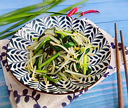 #餐桌上的春日限定#韭菜炒豆芽的做法