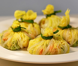 健康低卡开年菜——白菜福袋的做法
