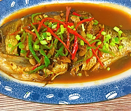 豆豉烧鳊鱼的做法