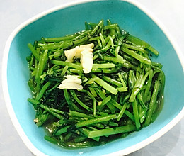 清炒茼蒿的做法