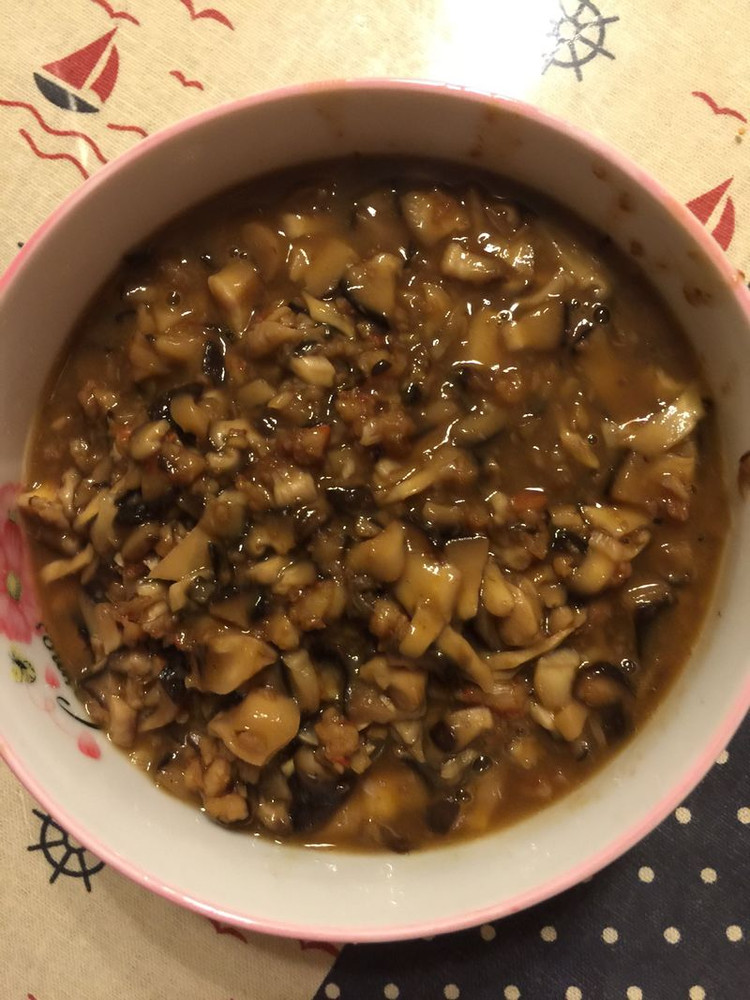香菇虾仁酱的做法