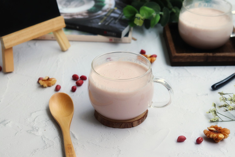 花生核桃奶露的做法