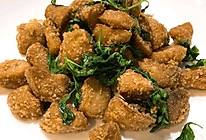 素食版咸酥鸡块的做法