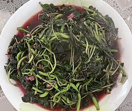 家常炒苋菜（100%成功版）的做法