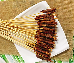 家庭版：烤牛肉串的做法