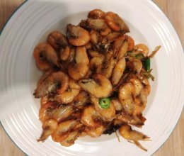 爆炒小河虾的做法