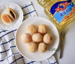 #健康炸味用多力#软糯可口咸蛋黄炸麻薯球糯米球的做法