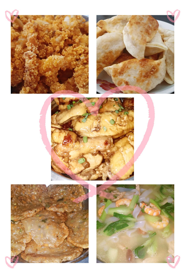 油炸鸡柳/煎饺and可乐......的做法