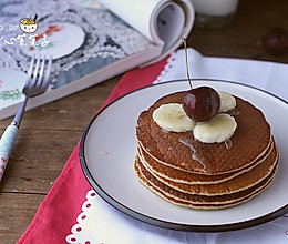 【冷藏发酵香蕉松饼（低糖无油无泡打粉）】——减脂期最佳早餐的做法