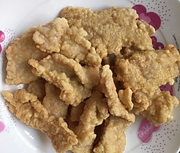 油炸猪里脊的做法