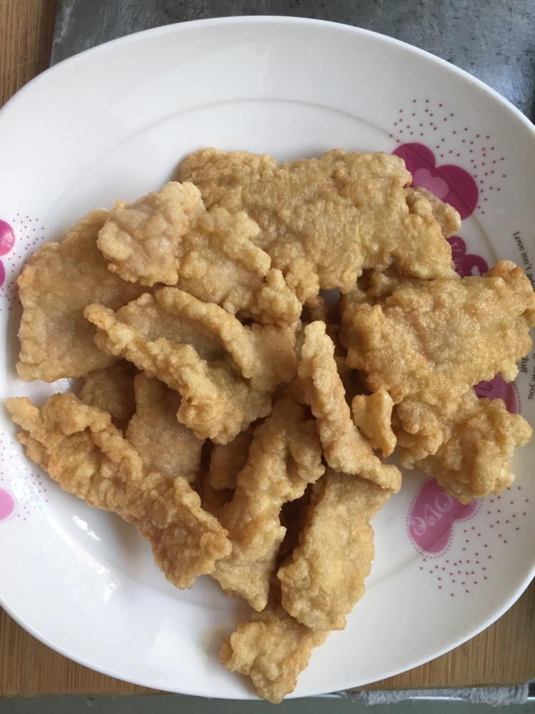 油炸猪里脊的做法