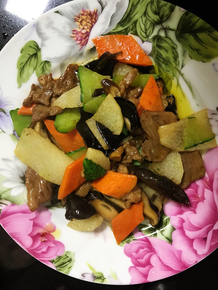 山药肉片的做法