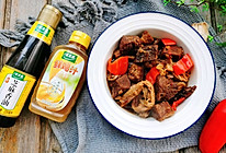 #太太乐鲜鸡汁芝麻香油#炸腐竹焖牛腩的做法