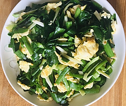 鸡蛋炒韭菜的做法