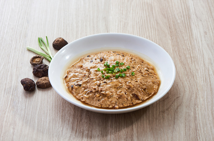 香菇蒸肉饼的做法
