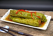 辣椒酿肉#美的微波炉#的做法