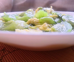 翡翠丝瓜的做法