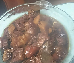 炖牛腩的做法