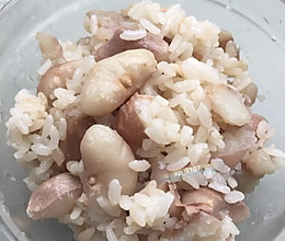 菱角饭(好吃的不要不要的的做法