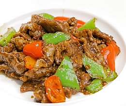 黑椒牛肉的做法