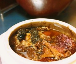 羊肚菌板栗排骨汤的做法