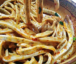 油泼驴蹄子的做法