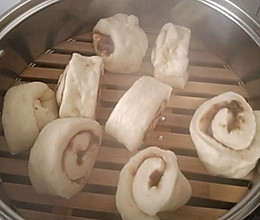 #自由创意面包#不用烤箱的豆沙面包的做法