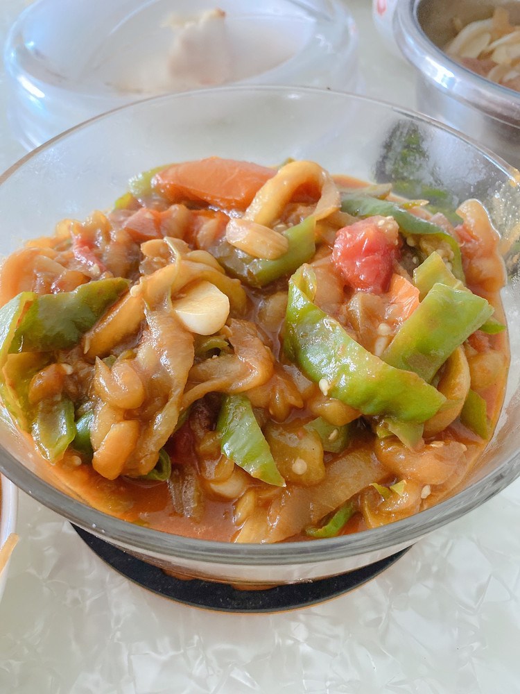 家常炒茄子丝的做法