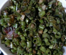 自制尖椒炒空心菜杆的做法