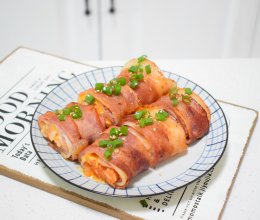 泡菜培根卷的做法