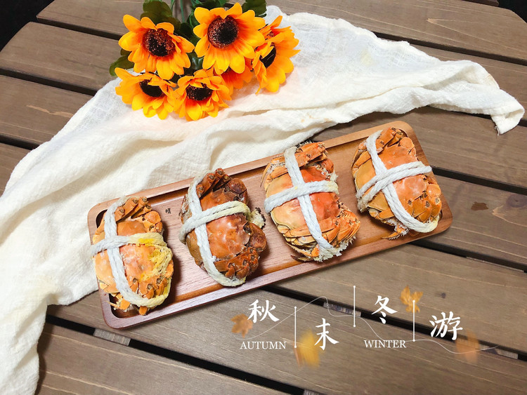 ㊙️盐焗大闸蟹的做法