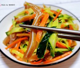 #刘畊宏女孩减脂饮食#凉拌猪耳的做法