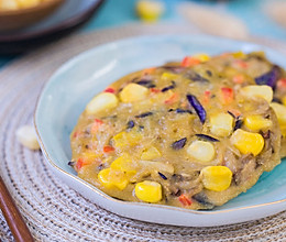 玉米茄子饼的做法