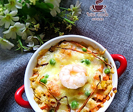 焗饭#急速早餐#的做法