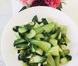 清炒小油菜（家常菜）的做法