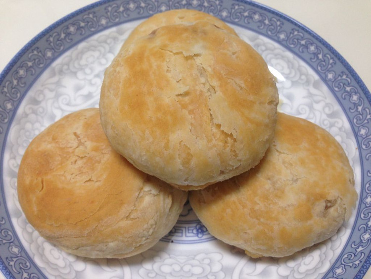 油酥皮肉火烧(暂且这么叫吧)的做法