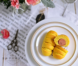 南瓜肠仔包的做法